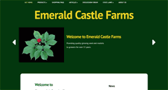 Desktop Screenshot of emeraldcastlefarms.com